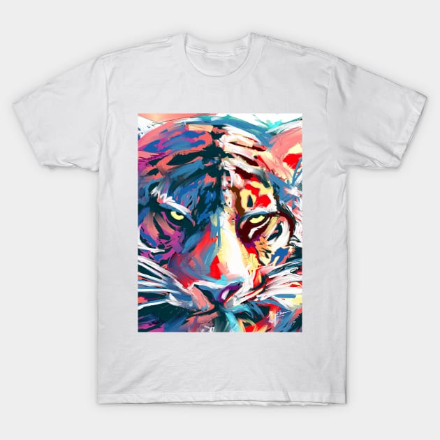 Tiger T-Shirt by mailsoncello